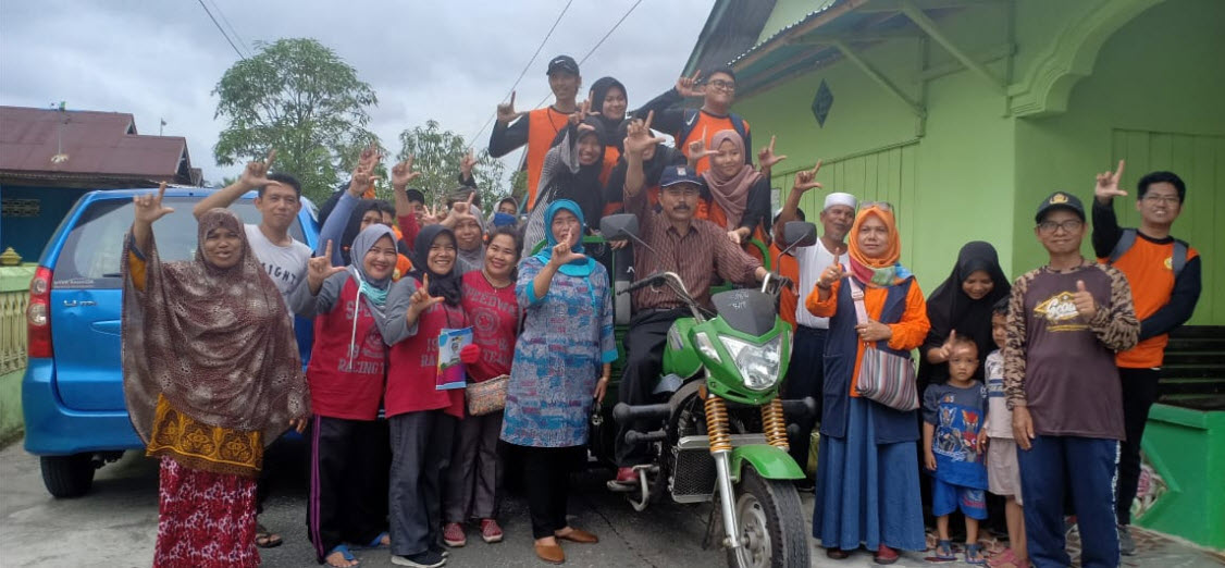 BANK SAMPAH PANDE BERSIH  (THE GALAU) MENJADI SOLUSI TERBAIK UNTUK MENINGKATKAN KESEJAHTERAAN MASYARAKAT LAMARU