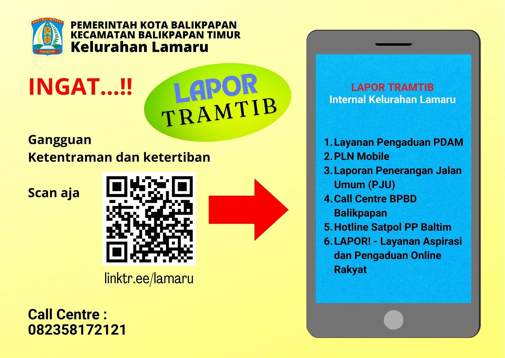 LAPOR TRAMTIB